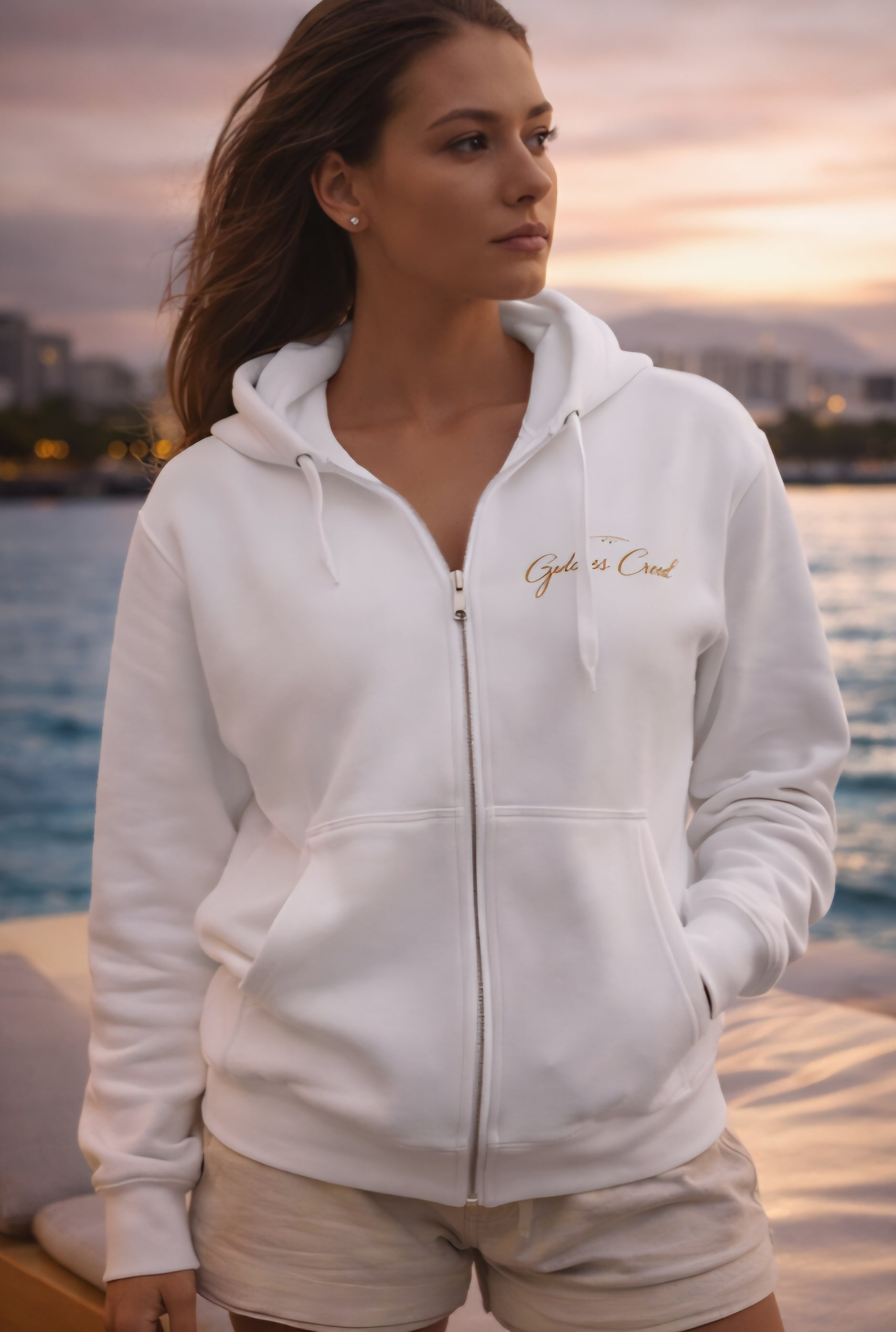 GODDESS OF GYM - SIGNATURE ZIP HOODIE -First Edition-