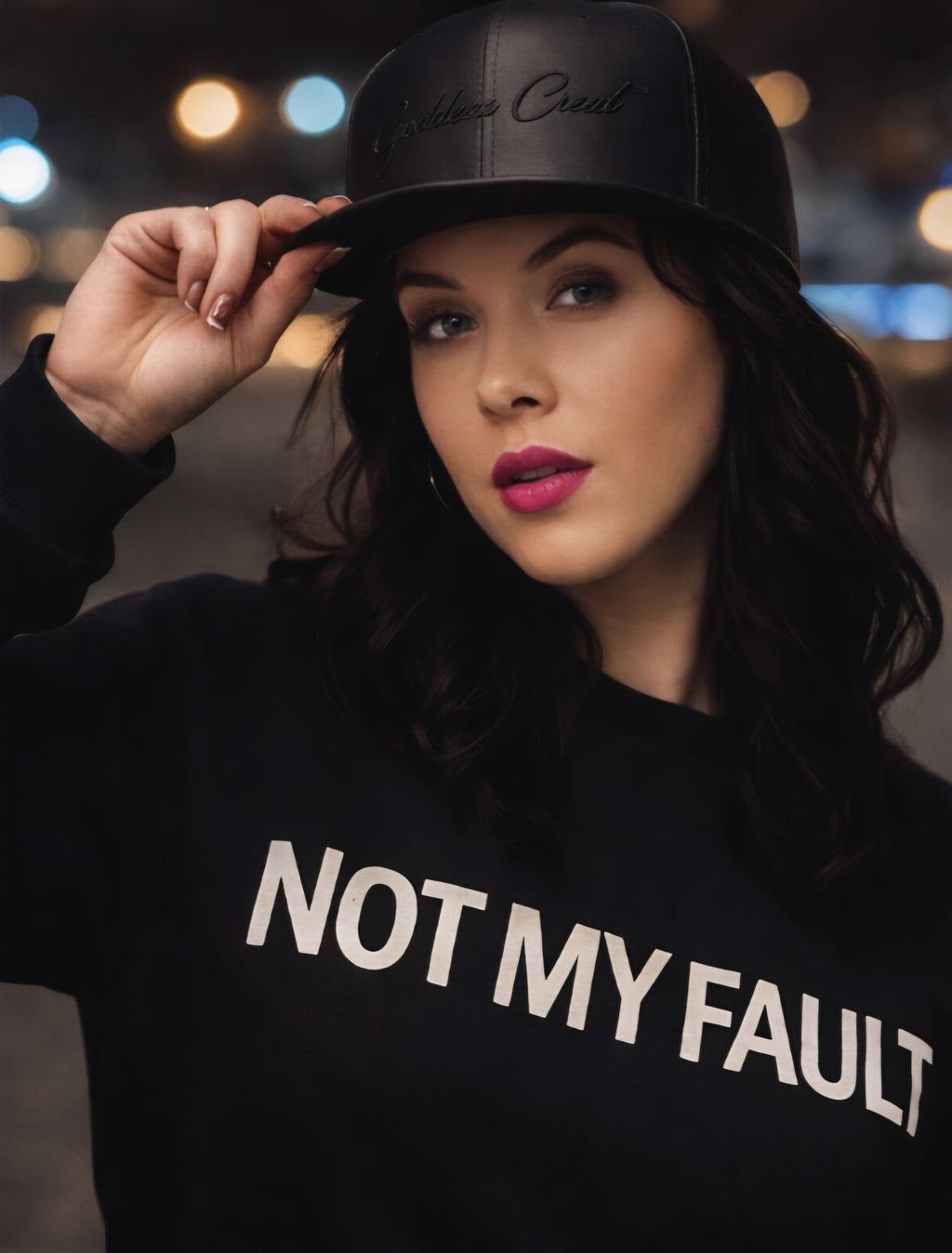 The Goddess Creed Signature SNAPBACK - BLACK EDITION