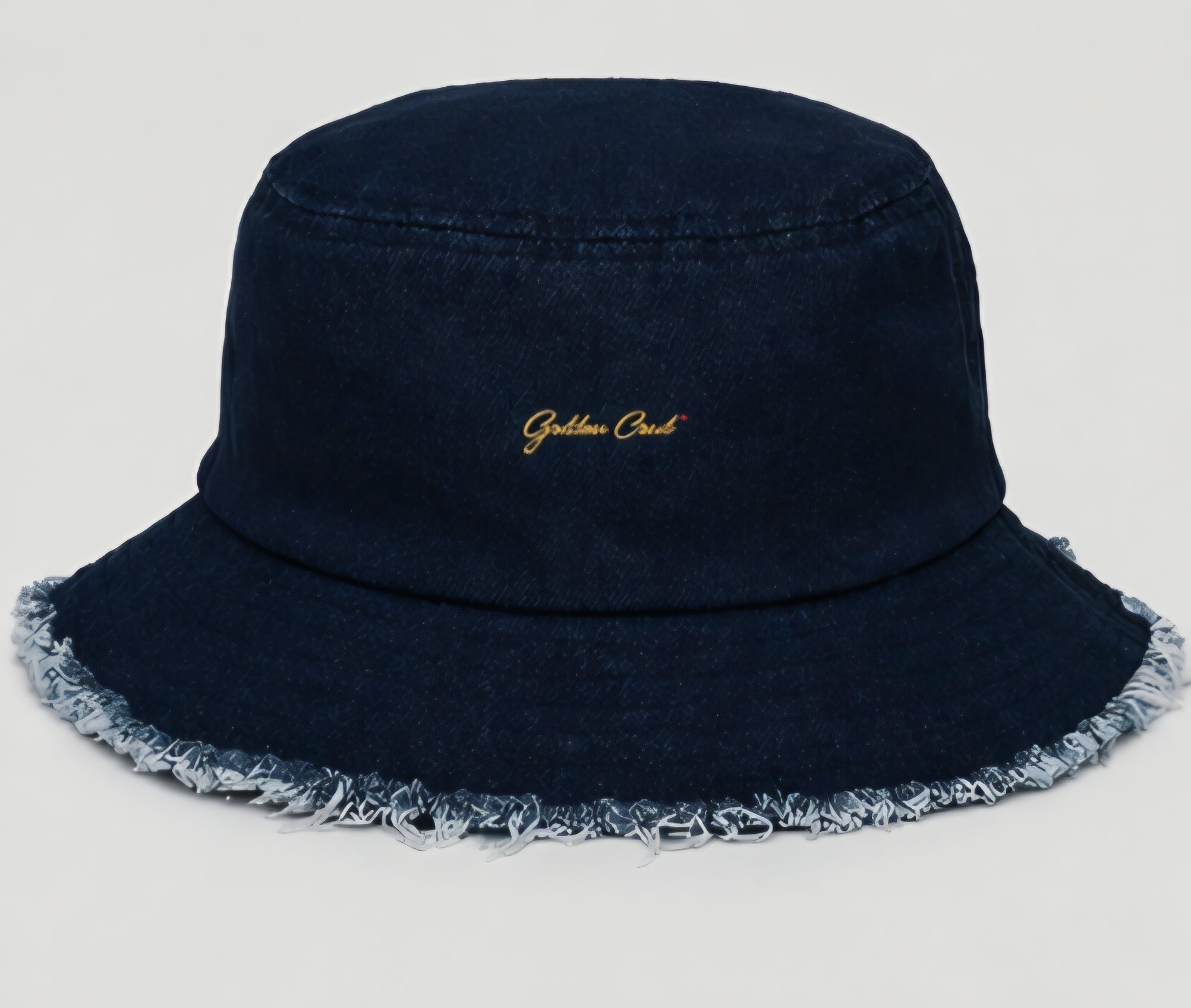 GODDESS CREED™ Denim Bucket Hat – Distressed Edition